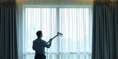 Commercial curtain steam cleaning service ashwood-vic hotels offices